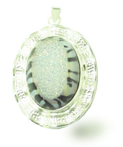 Druzy stone Jewelry Pendant 925 sterling silver wholesale
